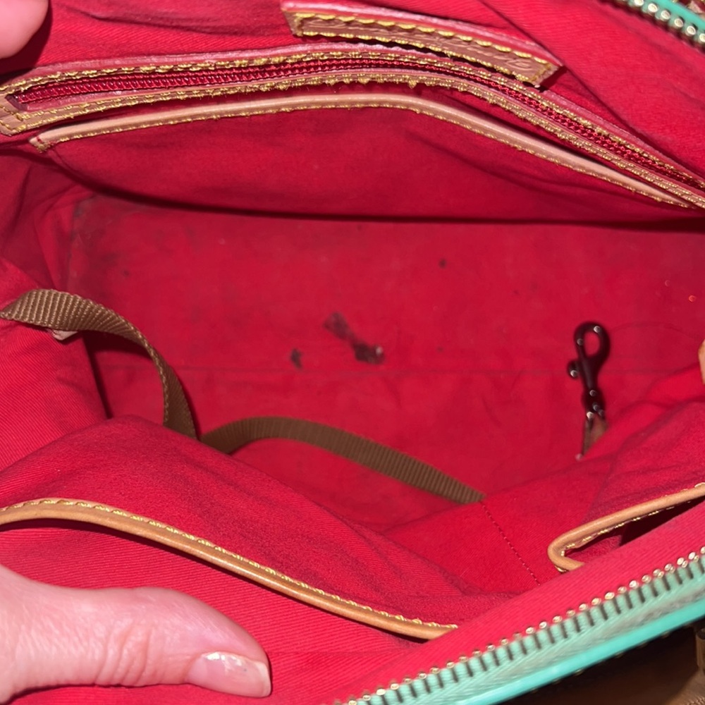 Dooney & Bourke Darcy Leather Trim Crossbody - Picture 13 of 16